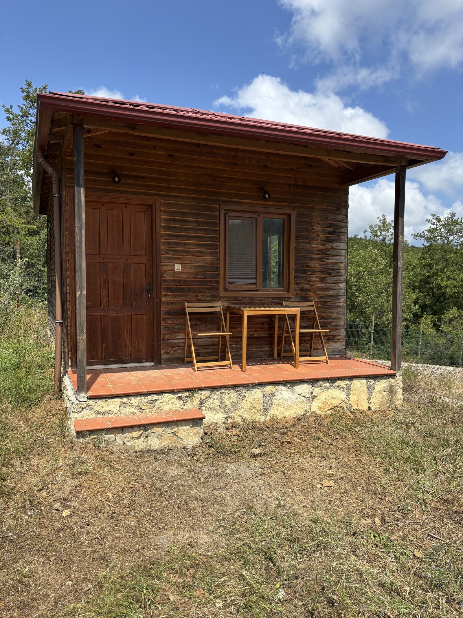 Meşe Bungalov dış cephe - Yeşil Hayat çiftlik bungalov