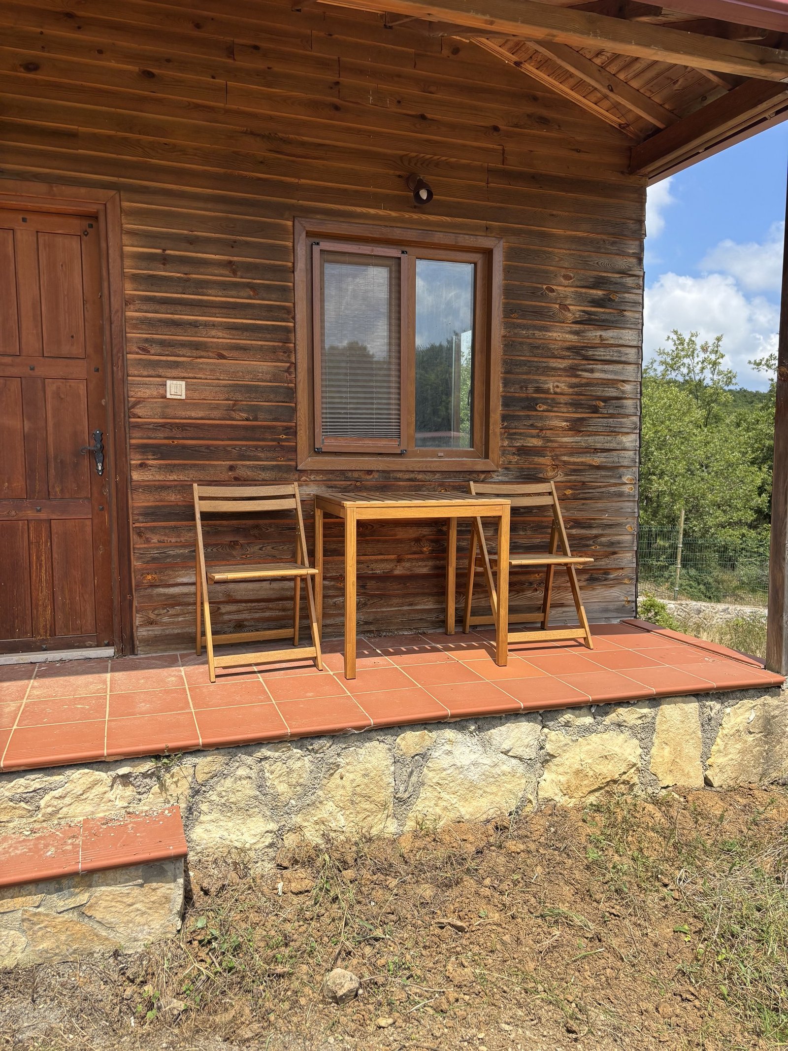 Yeşil Hayat bungalov terası