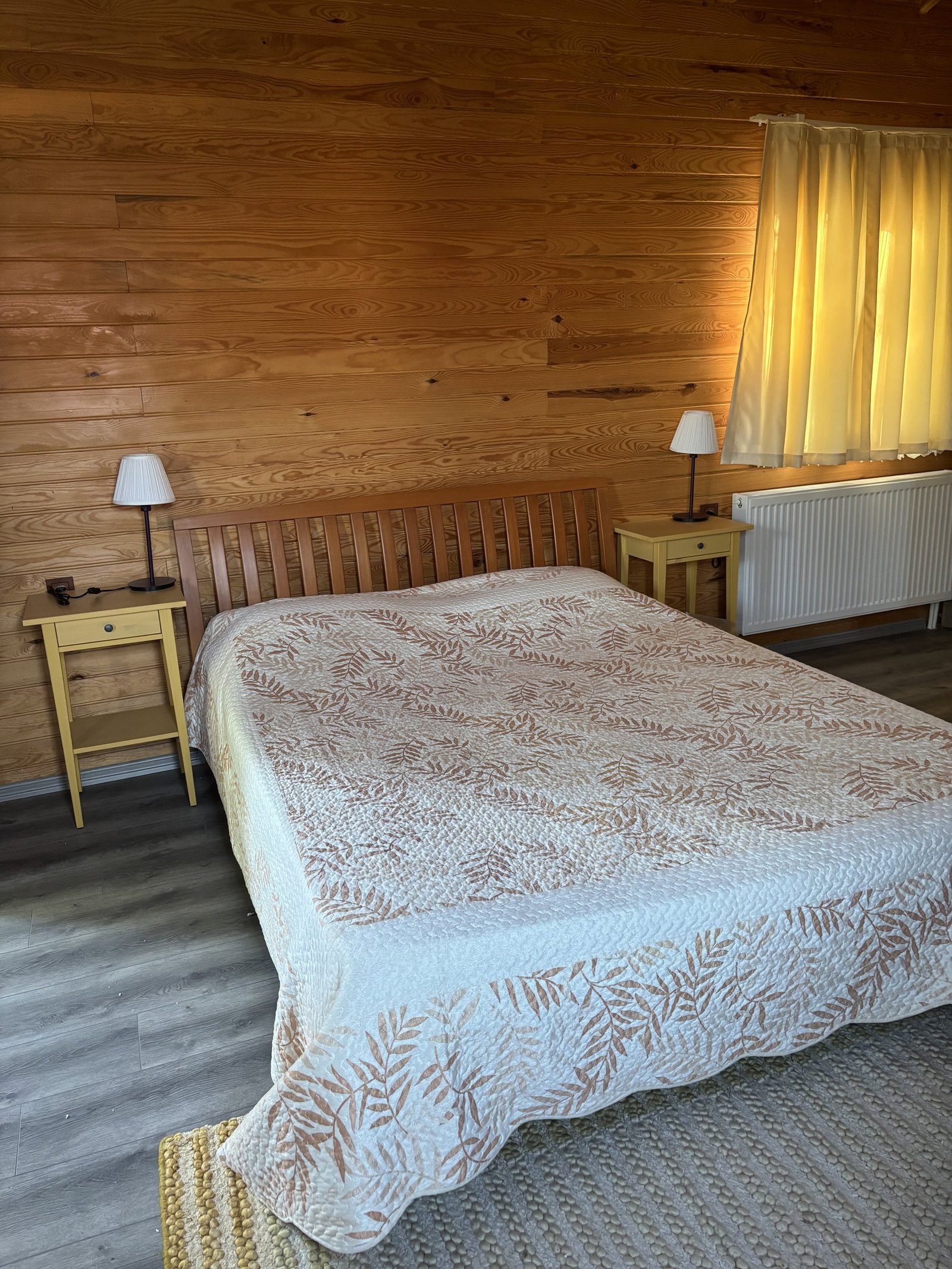 Yeşil Hayat bungalov yatak odası